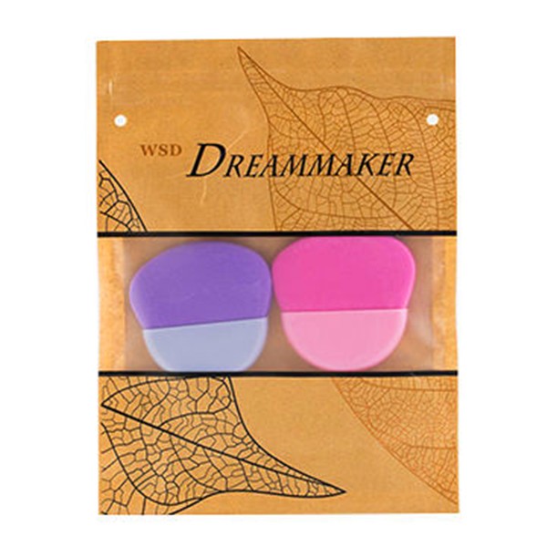 NBR Makeup Applicator with Plastic Handle for detail powder, foundation & blush
