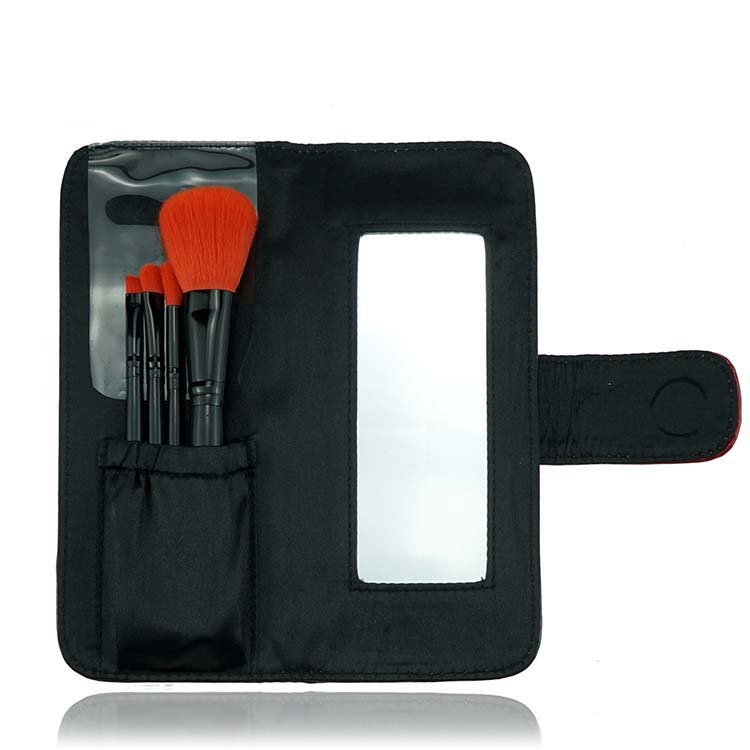 OEM private label cosmetic makeup tools makeup brushes makeup set with pouch bag