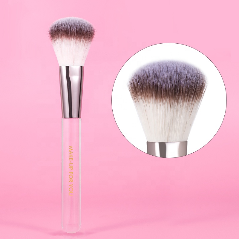 Gift Transparent Cosmetic Makeup Brush Manufacturer Powder Brush OEM Travel Makeup Brush