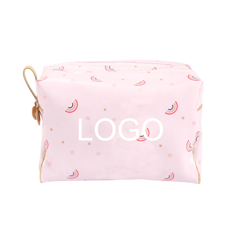 PU Leather Waterproof Travel Cosmetic Bag Organizer Multi Functional Professional Makeup Bag Large private label makeup bag