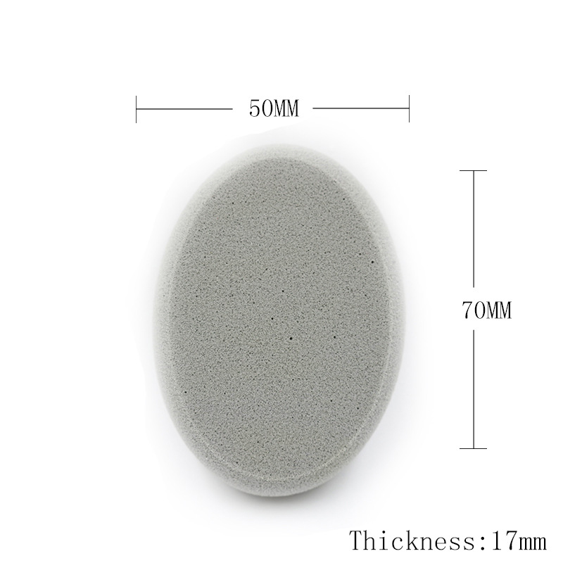 edge grinding Rounded makeup sponge Latex free Beauty puffs