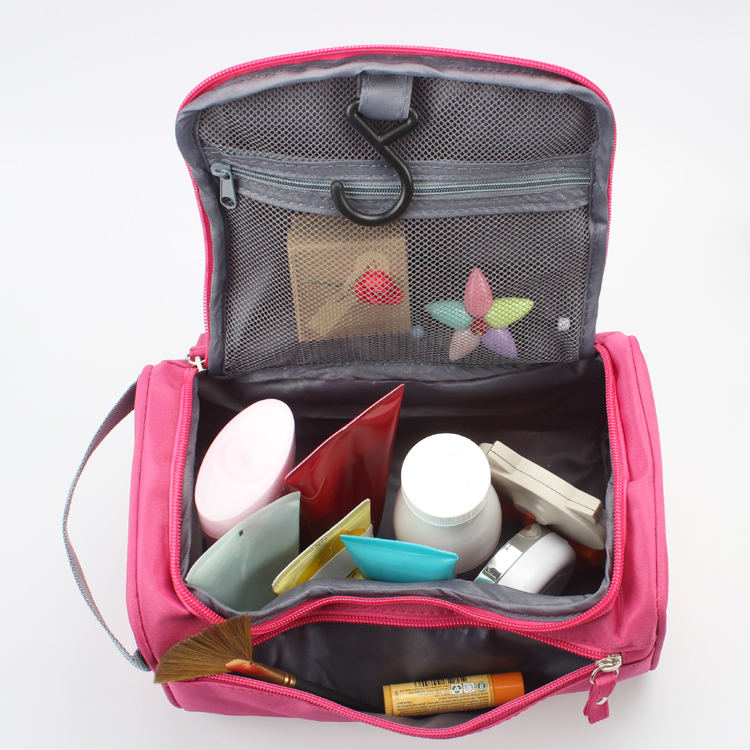 Hanging Travel Toiletry Bag Organizer Bathroom Storage Dopp Kit with Hook for Travel