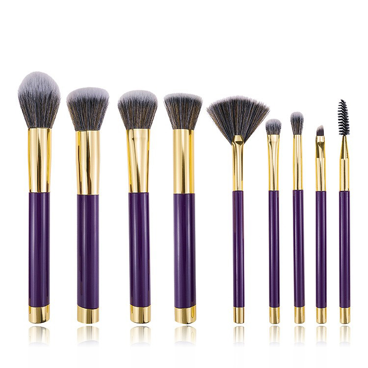 Factory privaste label smudge make up brush cosmetics brushes set