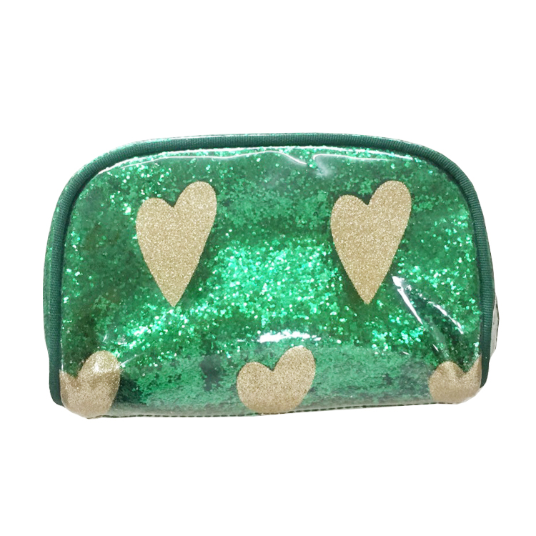 Women Lady Sequins Makeup Case Clutch Sparkling Shiny Handbag Evening Purse Wallet Glitter Cosmetic Bag