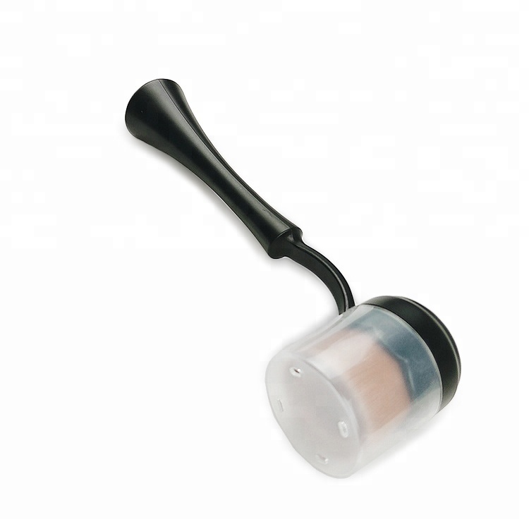 New Tooth Shape Standing Foundation Makeup Brush With Brush Guard