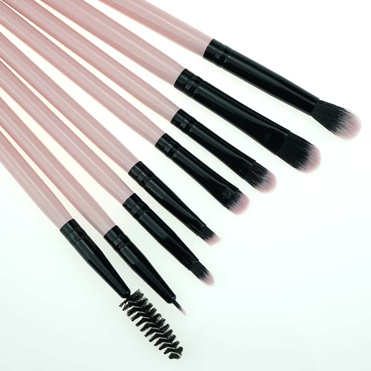 mini custom design 7pcs private label brush travel set cosmetics makeup brushes set