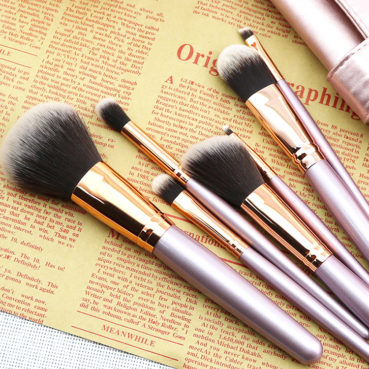 Factory OEM High Quality Make up Brush Set, Private Label Makeup Brush with Portable Cosmetic Case