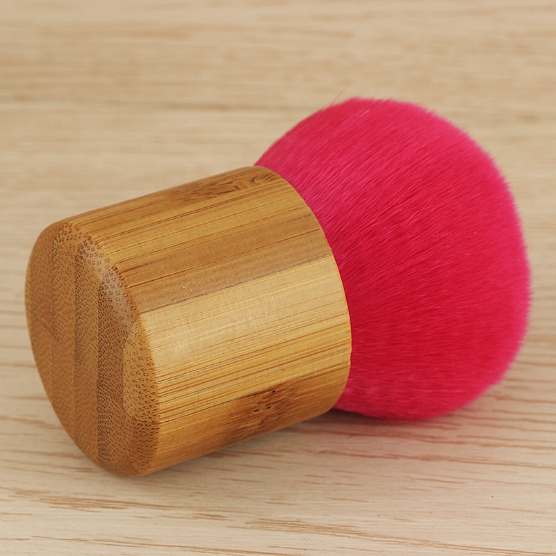 Hot Sale Powder Blusher Brush Eco-friendly Bamboo Handle Makeup Kabuki Brush