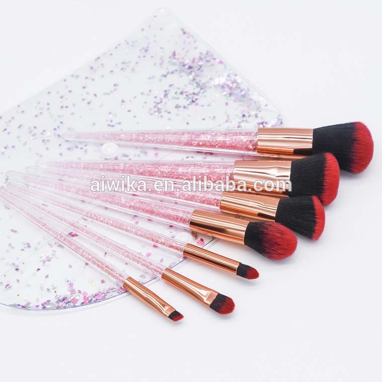 5 pcs Glitter Makeup Brush Brush Set Private Label