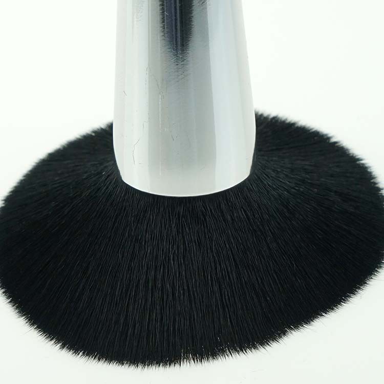 12 Pcs Silver Handle Makeup Brush Set Pointed Metallic Makeup Brush