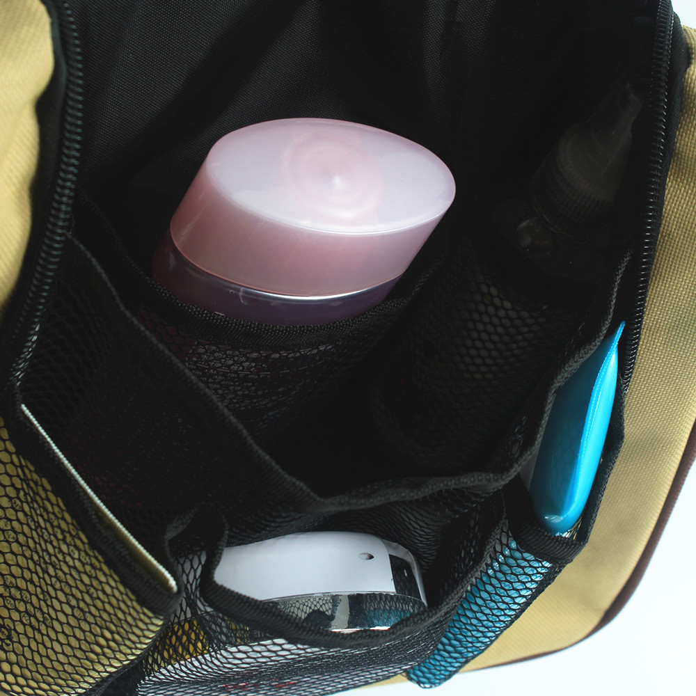 Hanging Toiletry Bag Travel Kit Sturdy Hook Makeup Organizer Bag