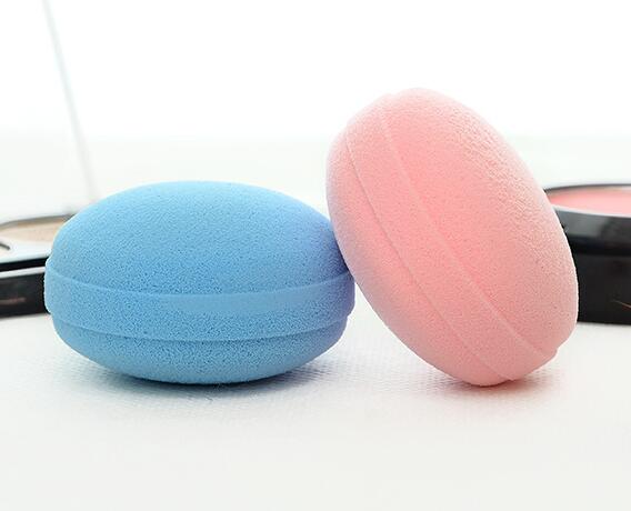 premium super soft Macaron makeup sponge customize shape size makeup sponge with pantone number