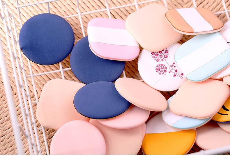 2019 wholesale custom logo Mood air cushion puff latex free air-cushion sponges Cream