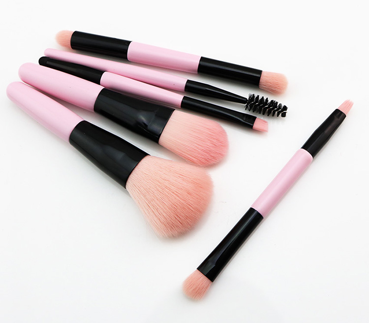 Cute Pink Double Sided Private Label Make Up Brushes Makeup Brush set