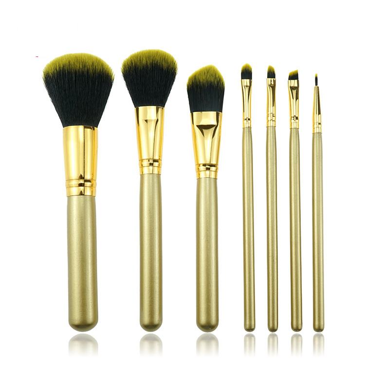 Best Sellers Gold Mini Makeup Brush Kit Glitter Cosmetic Brushes
