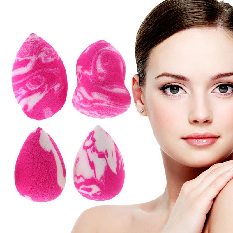 Non latex Hot marble texture sponge for make up China factory manufacturer High stretch face sponge
