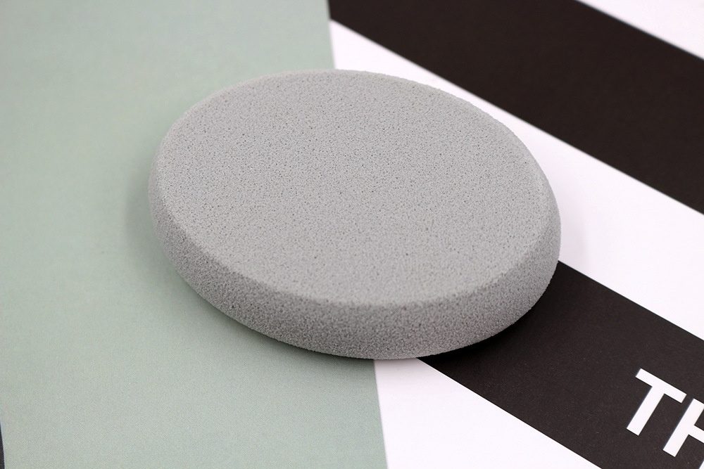 edge grinding Rounded makeup sponge Latex free Beauty puffs