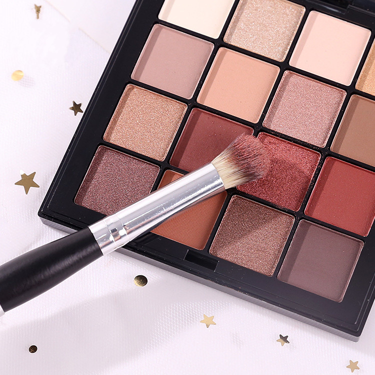 Synthetic Cosmetic Powder brush Double End Makeup Brushes double sided single makeup brush