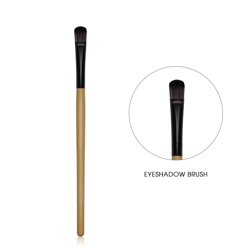 Eco Bamboo Makeup Brush Vegan Hair Eye brush For Eyeshadow