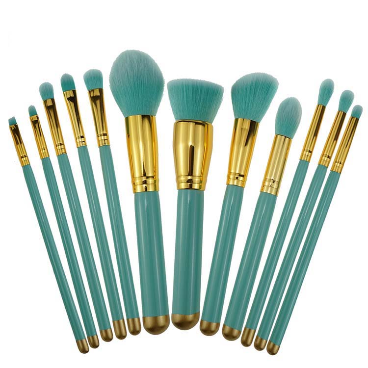 12pcs Makeup Brushes Set Make Up Brush Tools Cosmetic Kits Pencil Kabuki
