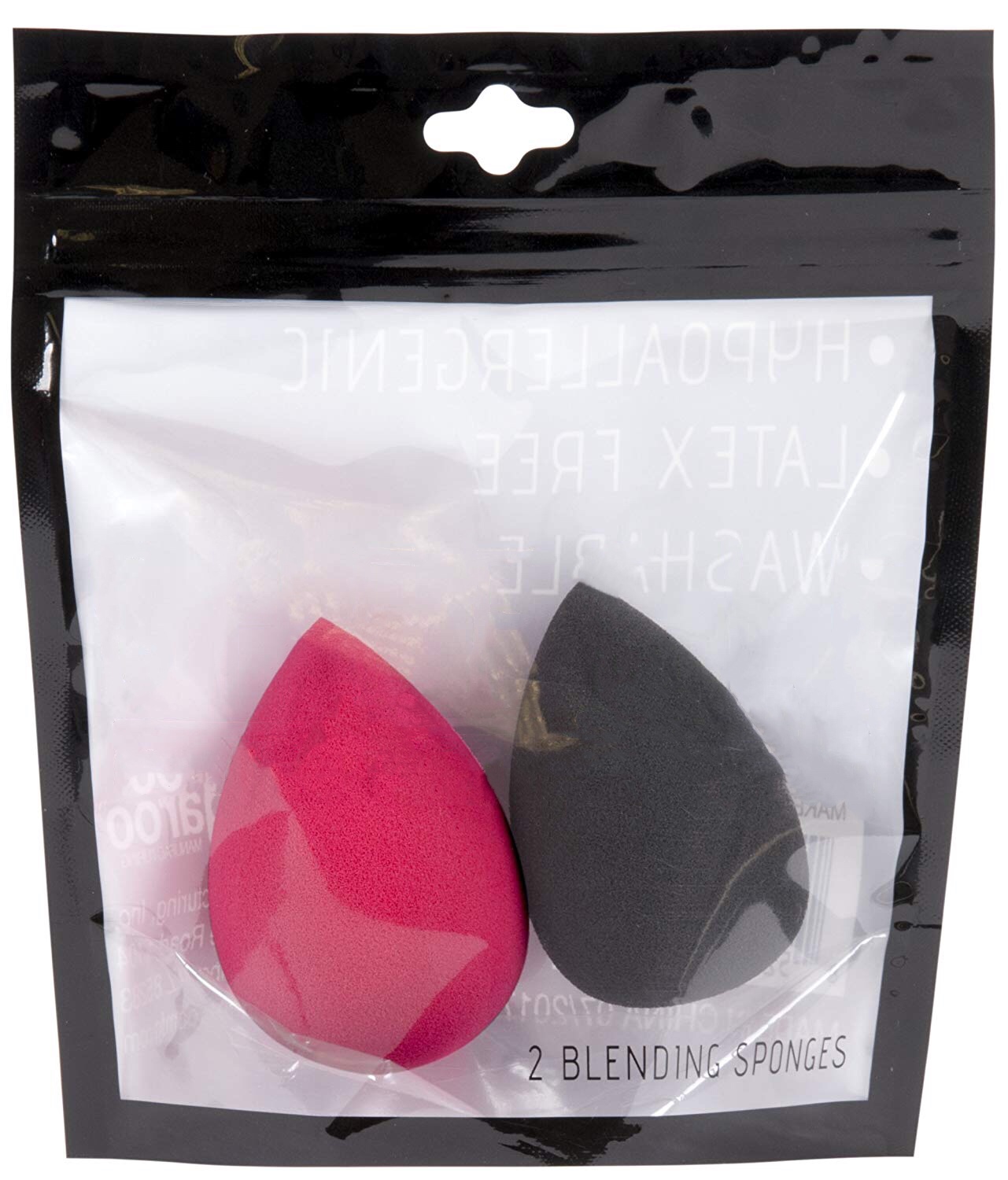 Yes Washable Soft Non Latex hydrophilic Makeup Accessories Custom Logo 2pcs Sponges Sets Beauty Blending Makeup