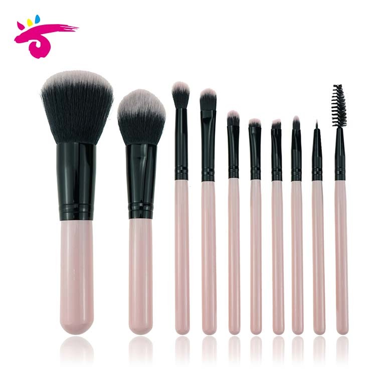 mini custom design 7pcs private label brush travel set cosmetics makeup brushes set