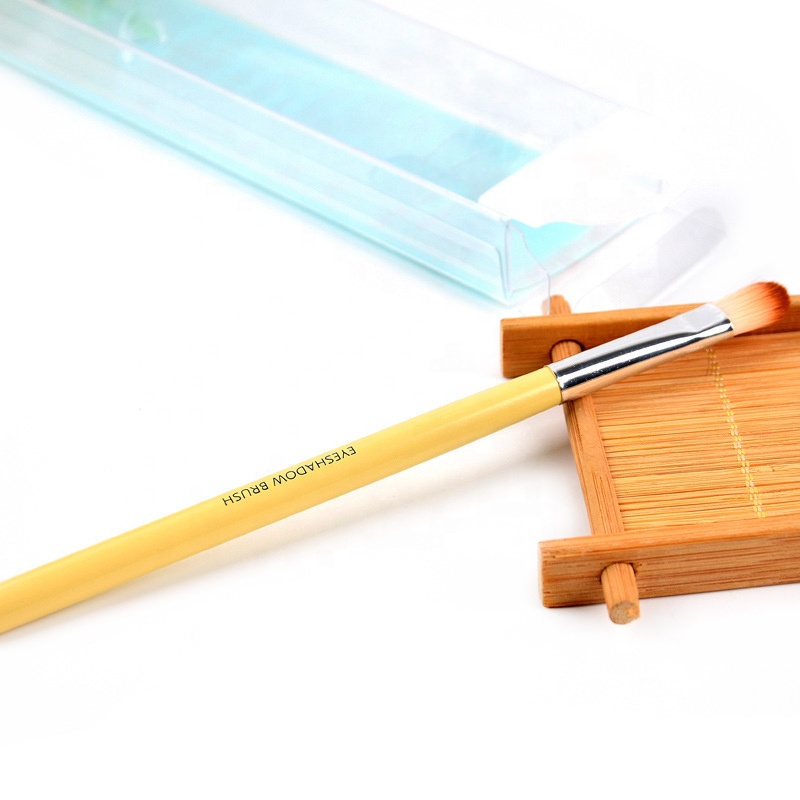 Bamboo Concealer Brush Eye Shadow Brush Private label Vegan Eyeshadow Brush