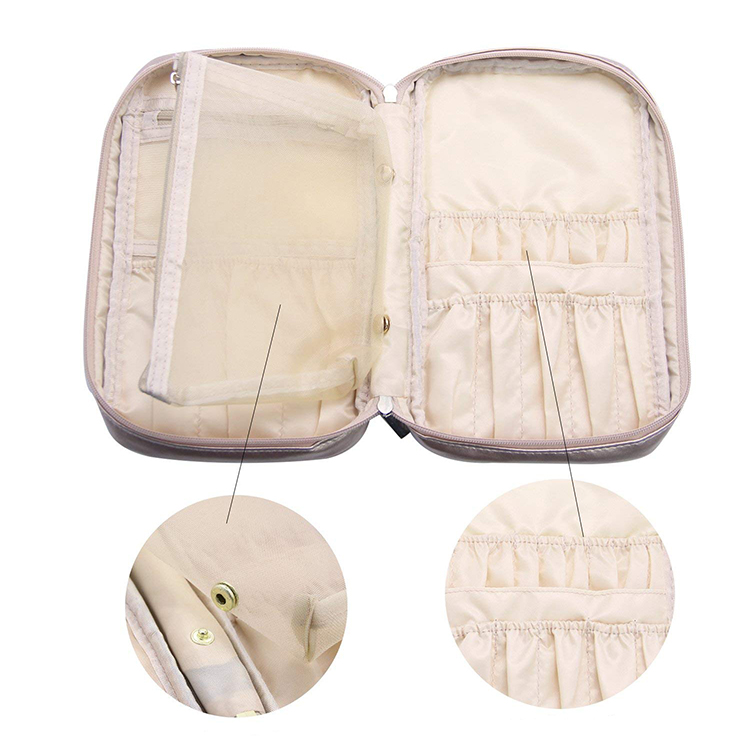 Makeup Brush Bag Multi functional Cosmetic Case Travel Brush Holder Cosmetic Bag