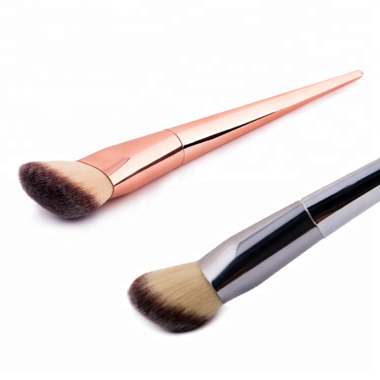 New Duo Fibre Single Flawless Liquid Foundation Makeup Brush