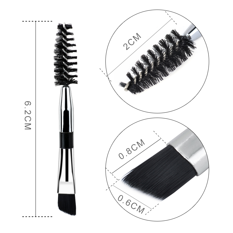 Eyebrow Tinting Brush Dual End Mini Mascara Eyebrow Brush