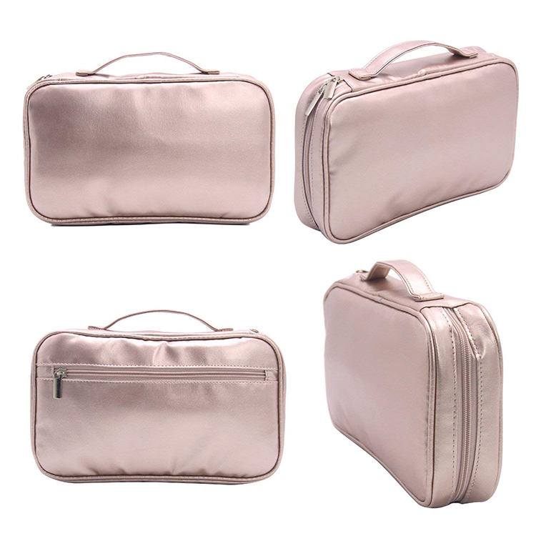 Makeup Brush Bag Multi functional Cosmetic Case Travel Brush Holder Cosmetic Bag