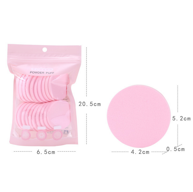 Hydrophilic Non-Latex round Cosmetic makeup Sponge Blender Puff