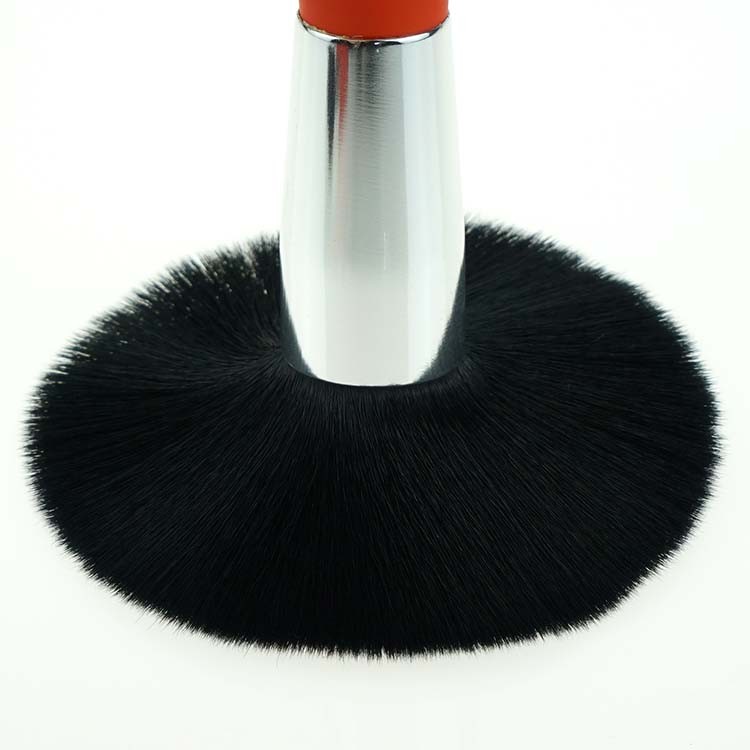 Crystal orange makeup brushes 9pcs makeup bag brush case set