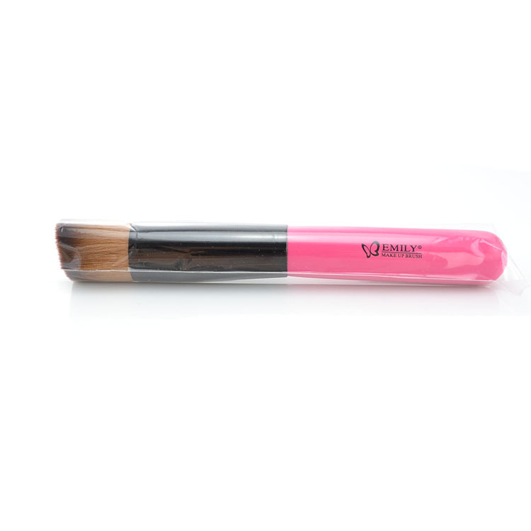 Eco-wood Dense Synthetic Hair Flat Kabuki Foundation Brush