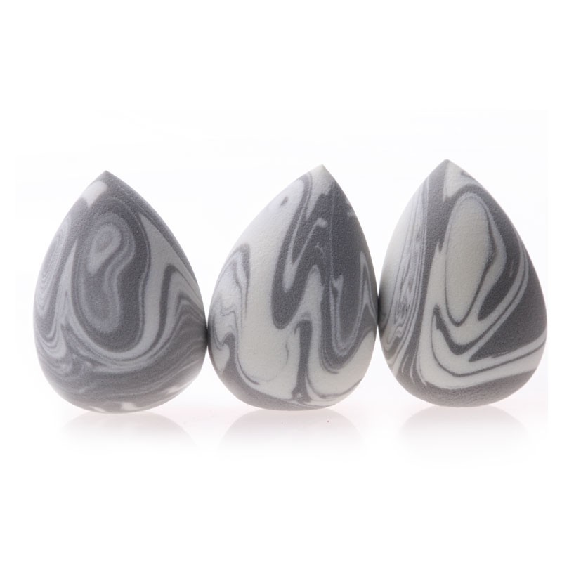 Marble makeup sponge Super soft blender  makeup Beauty Foam custom logo Latex free cosmetic sponge