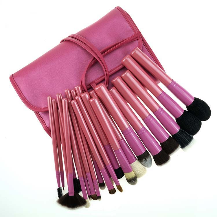 24 Piece Makeup Organic Brushes Professional Synthetic Makeup Brushes Set