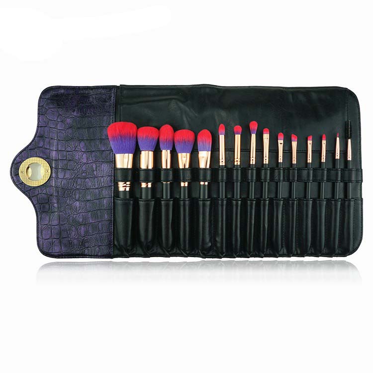 Professional private label white make up brushes makeup cosmetic brush set