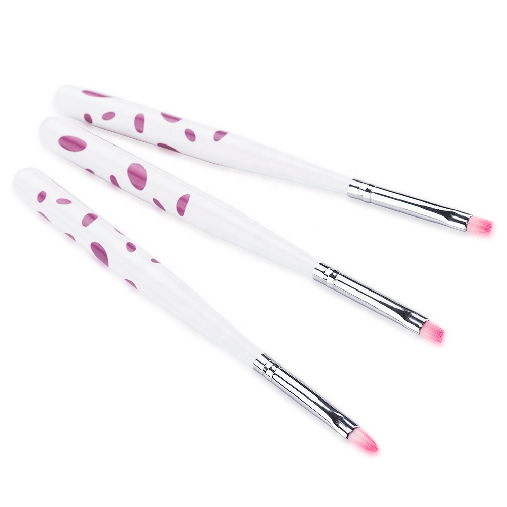 Long-handled Nylon Hair Art Nail Brush Acrylic Brush For Nail