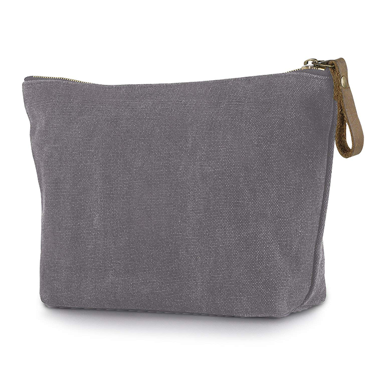 Canvas Large Makeup Bag Toiletry Storage Pouch Handbag Organizer with Zipper