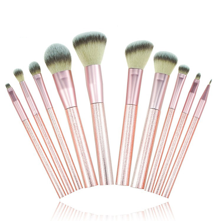 10Pcs Custom Reasonable Price Paint Brushes Glitter Brush