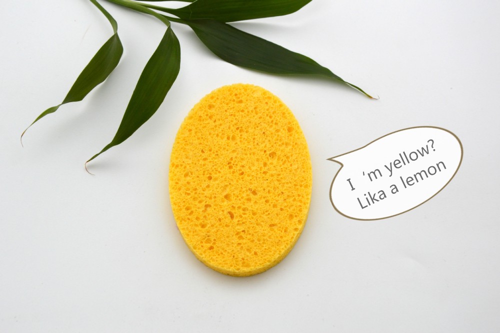 Natural Popular Daily Facial Cleansing Sponge Easy To Use Cellulose Makeup Clean Sponge