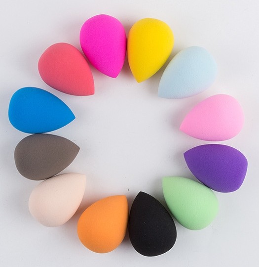 2019 Popular Latex-free Tear Drop Shape Wet Big Foundation Makeup Sponge Blender