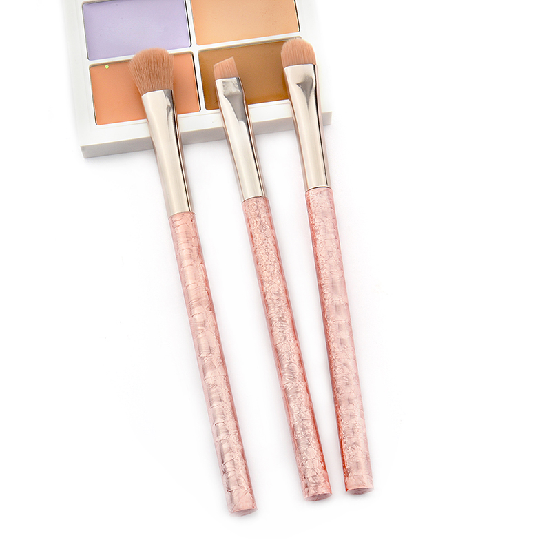 Synthetic hair eye brush set eyeshadow eyebrow makeup brushes private label