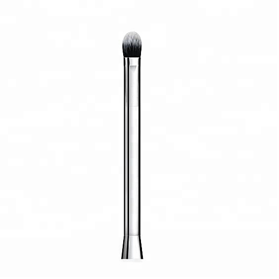 New Product Ideas Beauty Cosmetics Brush Vegan Silver Metal Handle Concealer Makeup Brush