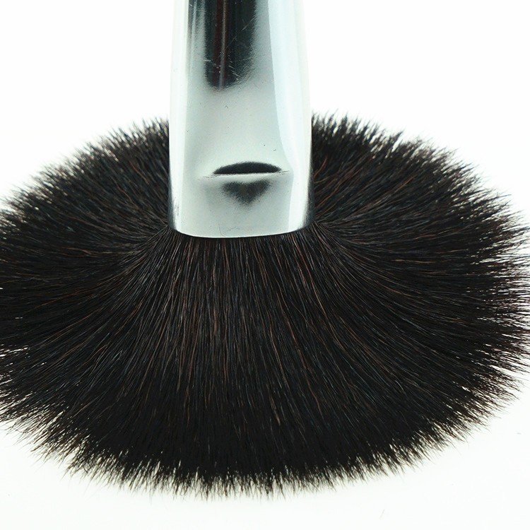 Professional customized 21pcs natural hair makeup brush set with women makeup bag pouch