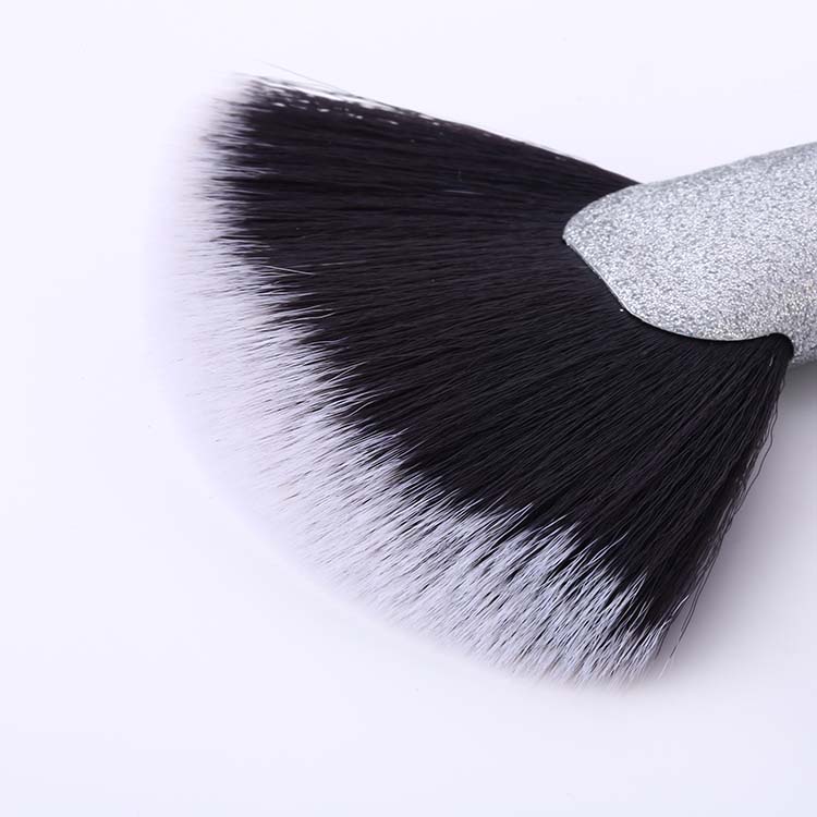 6PCS Silver Travel Brush Set Private label Brushes Makeup for Personal Care
