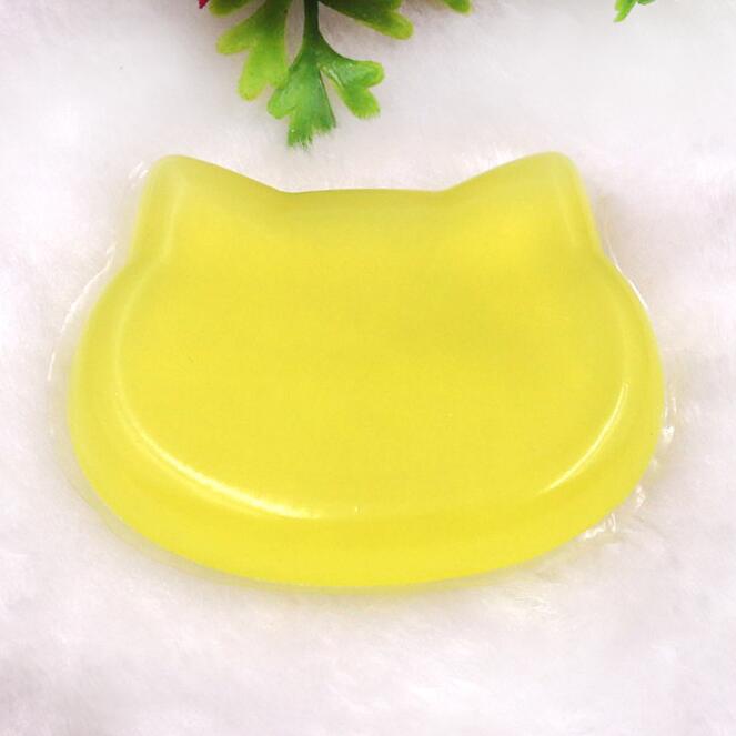 Customized Pink Cat Design Cute PU Makeup Cosmetic Silicone Sponge Puff