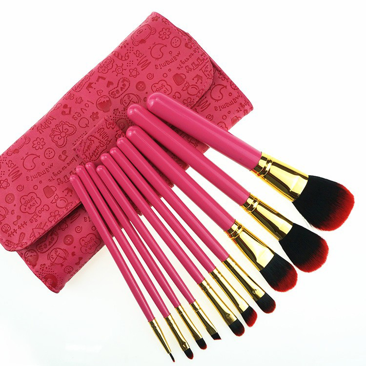 2019 trending private label maquiagem importada atacado makeup brush cosmetic brushes set