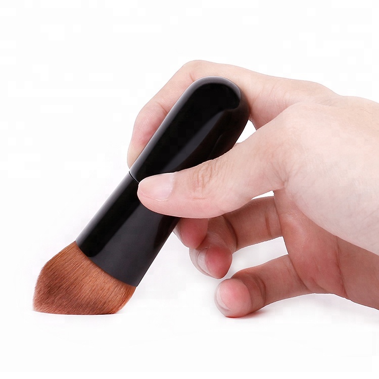 Short Handle Large Loose Powder Brush Facial Kabuki Big Powder Brush