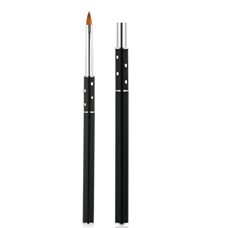 Top quality professional metal handle nail art pen for nail art detail painting